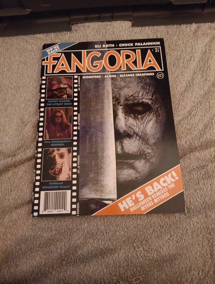 Fangoria Magazine Vol 2 # 1 Halloween Puppet Master Suspiria Chainsaw Eli Roth - Image 2 of 4