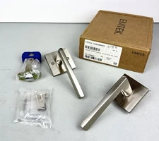 Emtek  5110HLOUS15RH Helios Right-Hand Passage Door Lever Set - Satin Nickel