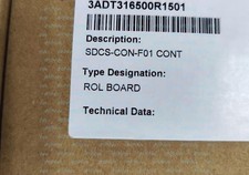 1PCS NEW ABB DC DRIVE MOTHERBOARD SDCS-CON-F01 3ADT316500R1501