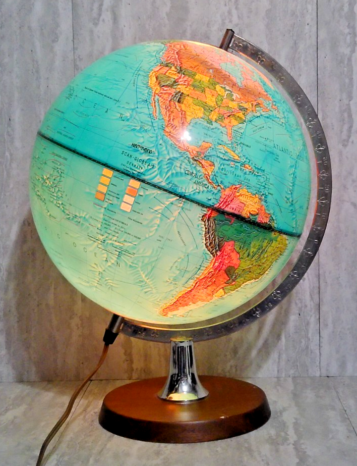 Nippon Sento Globe Lamp 昭和54年製 Vintage Hammond 1972 Scan-Globe A/S 1983 Edition Lighted