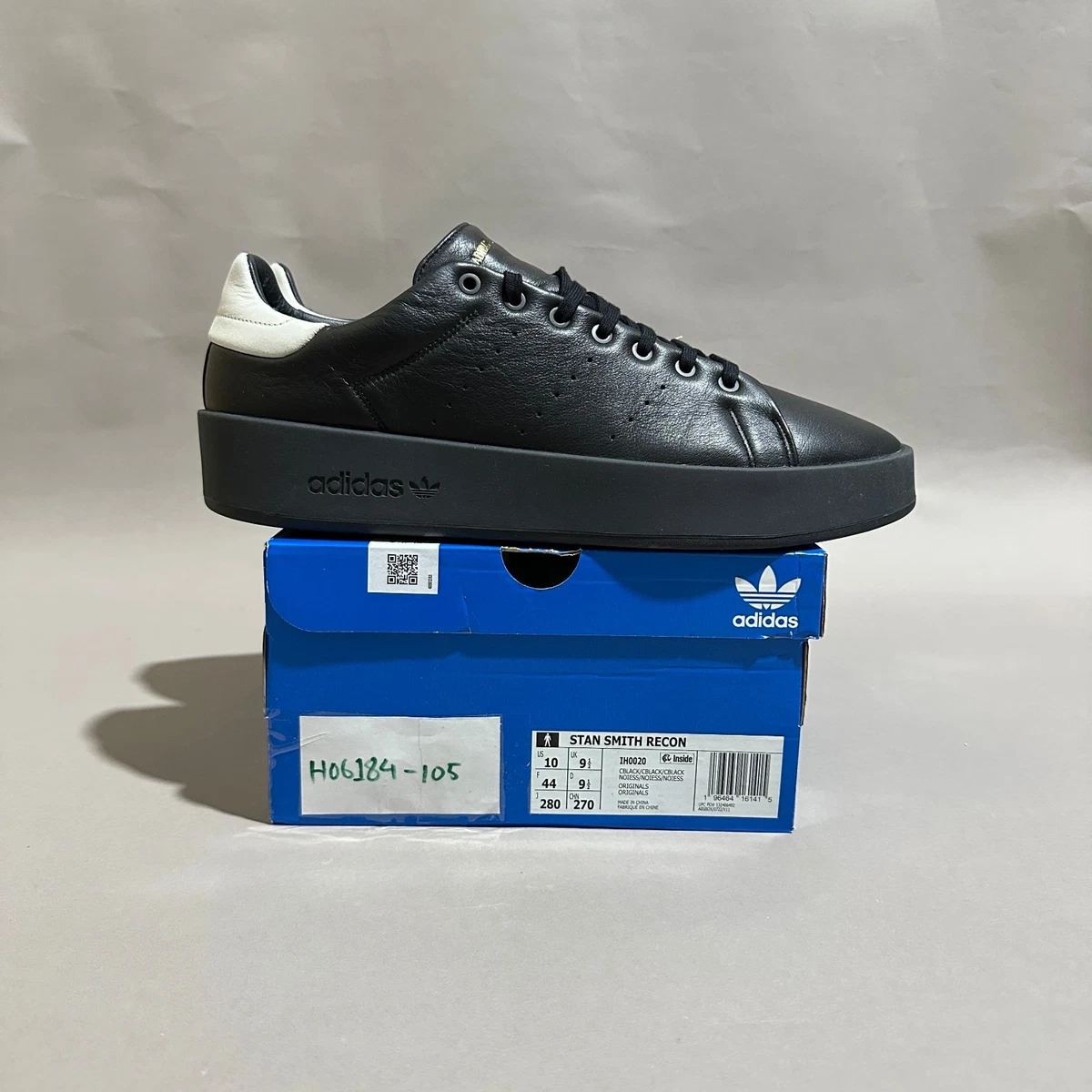 Adidas Stan Smith Recon Black Crystal White for sale | eBay