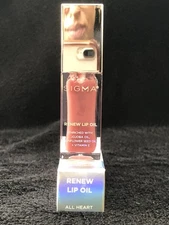 Sigma Beauty All Heart Renew Lip Oil Full Size 0.18 Oz NIB Lip42