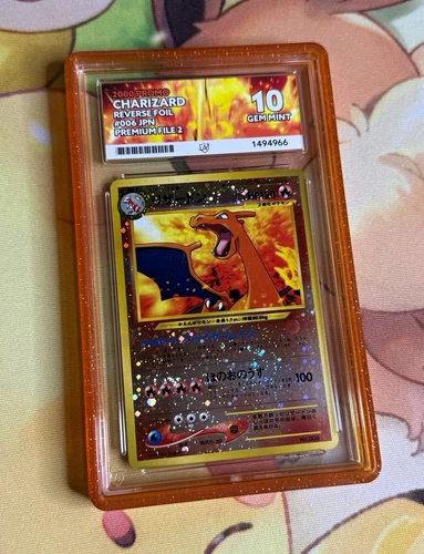 Pokémon game Zard Reverse Foil Ace 10 Perfect