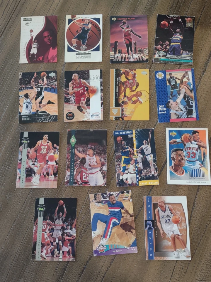 Basketball Huge 330 Card Lot. Jordan, Robinson, Barkley, Shaq, Miller, Yao. Read - Image 3 of 4