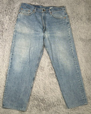 Levis 550 Mens Jeans 38x30 Vintage Denim Relaxed Fit Tapered Leg Made in USA