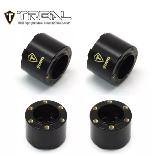 TREAL X003TBO09P 1.0 Wheel Hubs Brass Weights 7mm Hex Hub Extension (4P) 7mm/...