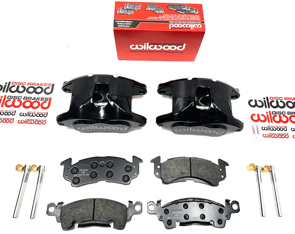 GM A-BODY GTO CHEVELLE CUTLASS 1969-72 cargado delantero doble pistón pinzas Wilwood Foto 3 de 4