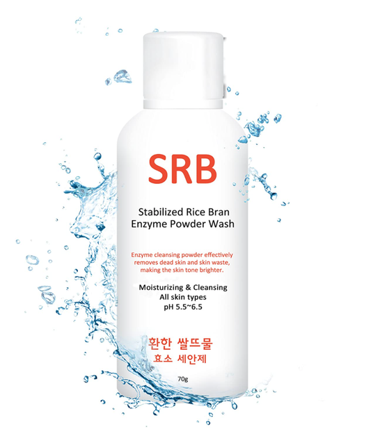 rice powder face cleanser