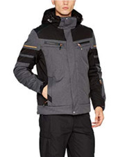 Icepeak Men's Case Snow Coat Jacket Dark Grey Size Medium / EU 50
