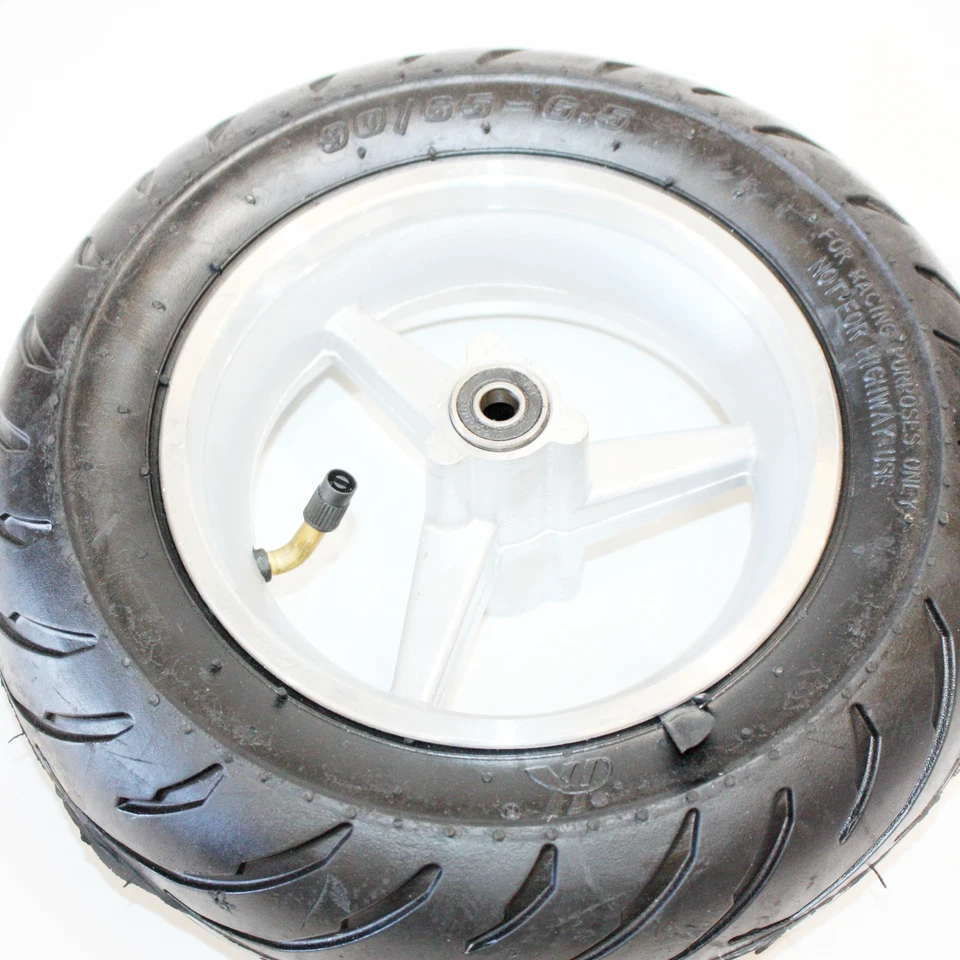90/65 - 6.50 Front Wheel + Road Tyre Tire 49cc Mini Pocket Rocket PIT Dirt Bike - Image 2 of 4