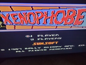 Xenophobe (Nintendo Entertainment System, NES. Tested. Works. FREE SHIPPING!!!