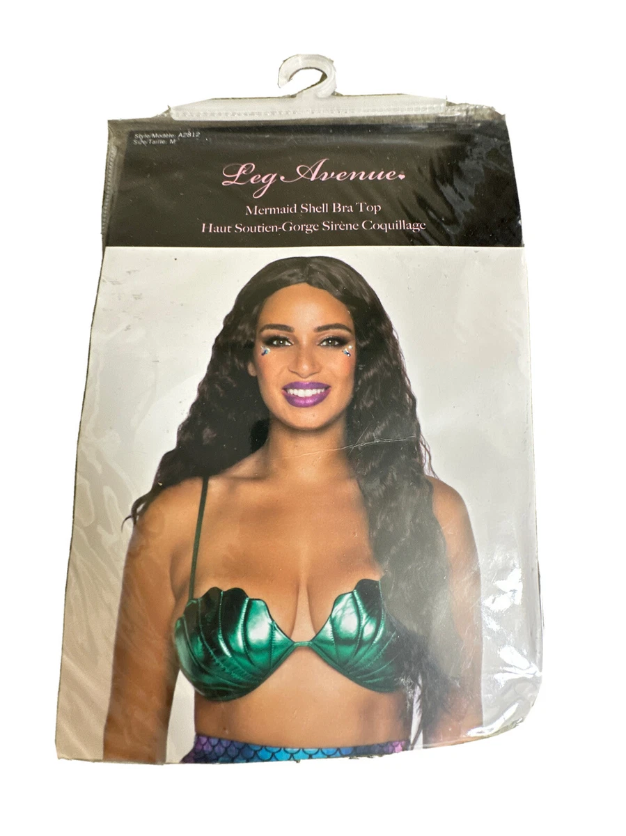 Leg Avenue Mermaid Shell Bra Top - LA-A2812