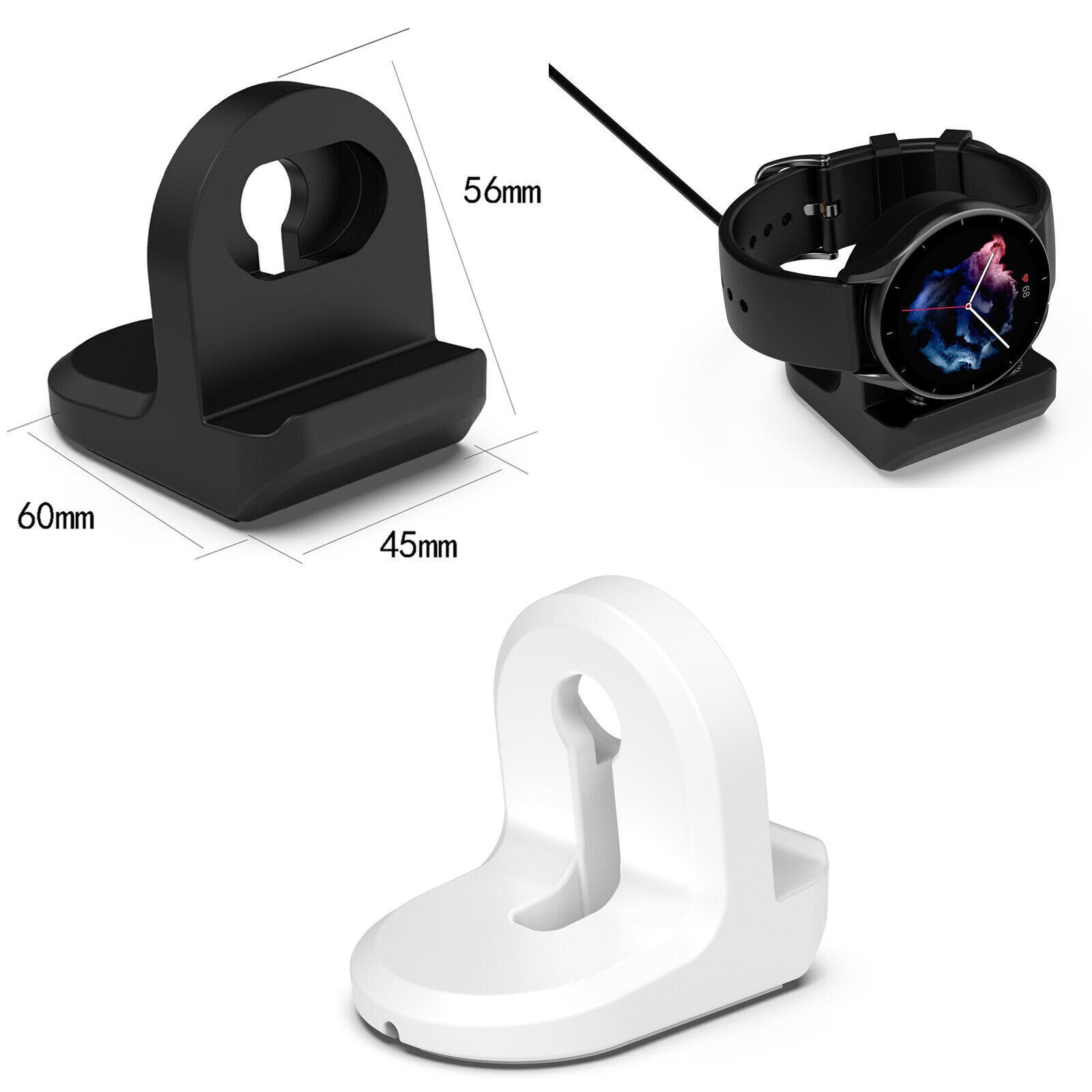 Huami Amazfit GTS 2e GTR 2e GTR2 GTR3 Pro Watch Charging Dock Stand-image