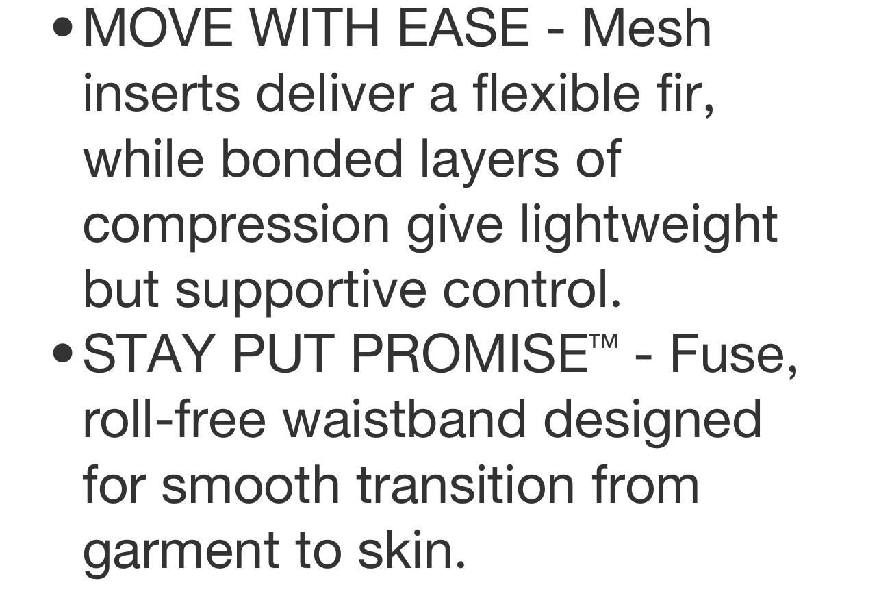 NWT~ Maidenform S Black Shapewear Extra Firm Shaping SES200 Thong Panties 1299