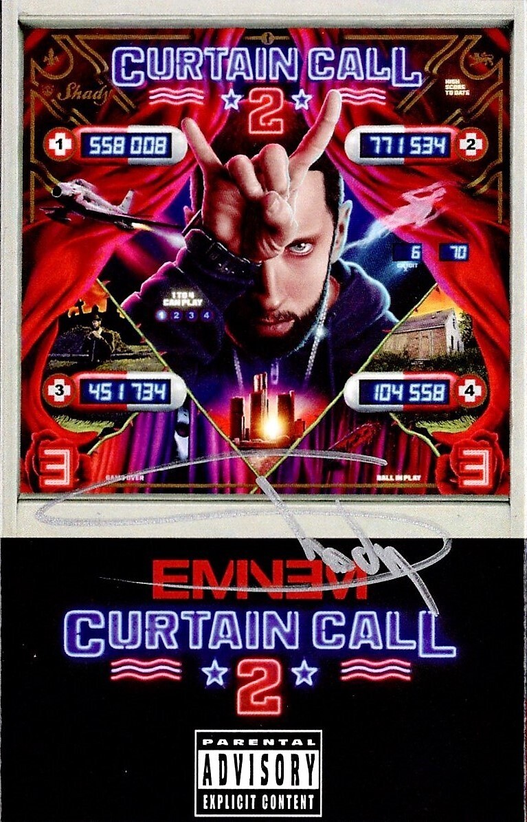 Eminem レコード 2個セット ベストアルバム Curtain Call Eminem