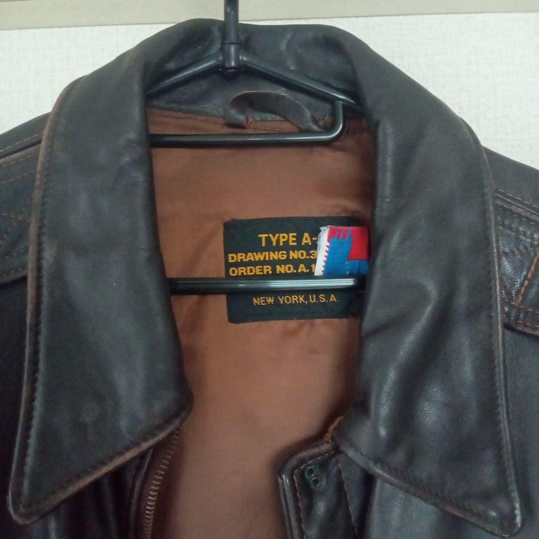 Made In Usa Schott Size 42 A2 Leather Jacket Men