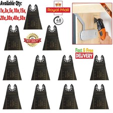 1-50Pcs Oscillating Saw Blades Set Carbide Multi Tool Blade Wood Metal Cutter