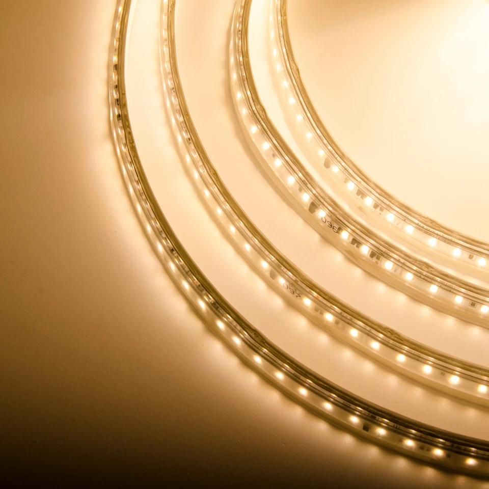 AC 220V-240V 2835 LED Strip Lights High Voltage Commercial Rope IP65 Waterproof - Image 3 of 4