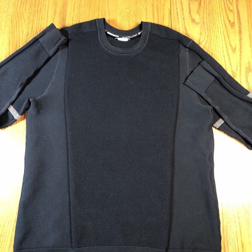 Under Armour Running Shirt Men's Size XL Intelliknit Phantom Black Reflective
