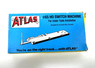 Atlas HO Scale #65 Switch Machine Under Table Install (NEW OPEN BOX)