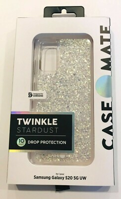 CASEMATE TWINKLE STARDUST SAMSUNG GALAXY S20 (ONLY) 5G UW PHONE CASE DROP PROT