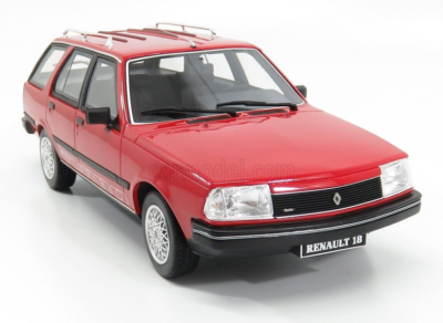 OTTOMOBILE RENAULT 1984 R18 TURBO BREAK SW STATION WAGON RED 1:18