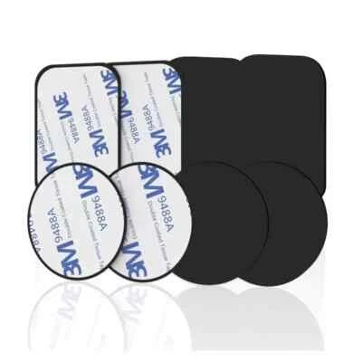 RHEME 4 Pack Magnetic Phone Mount Plate Replacement Metal Discs for Car Holder