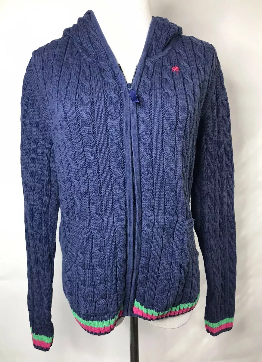 Lilly pulitzer top cable knit sweater
