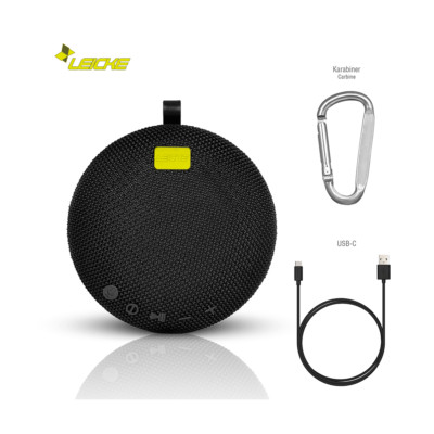 Leicke DJ Roxxx Rount Clip Bluetooth Lautsprecher (OVP beschädigt)
