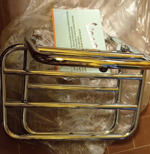 Porte-Bagages chrome pour marchepied Fits Vespa GT GTL GTV