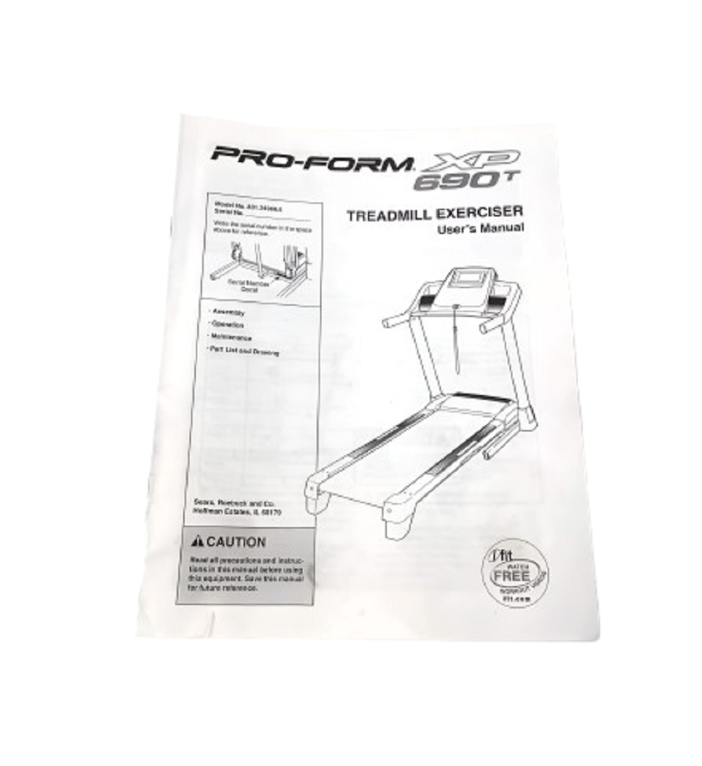 piro様ページ090 Proform XP 690T - 831.249660 Treadmill User Manual 290858 | eBay