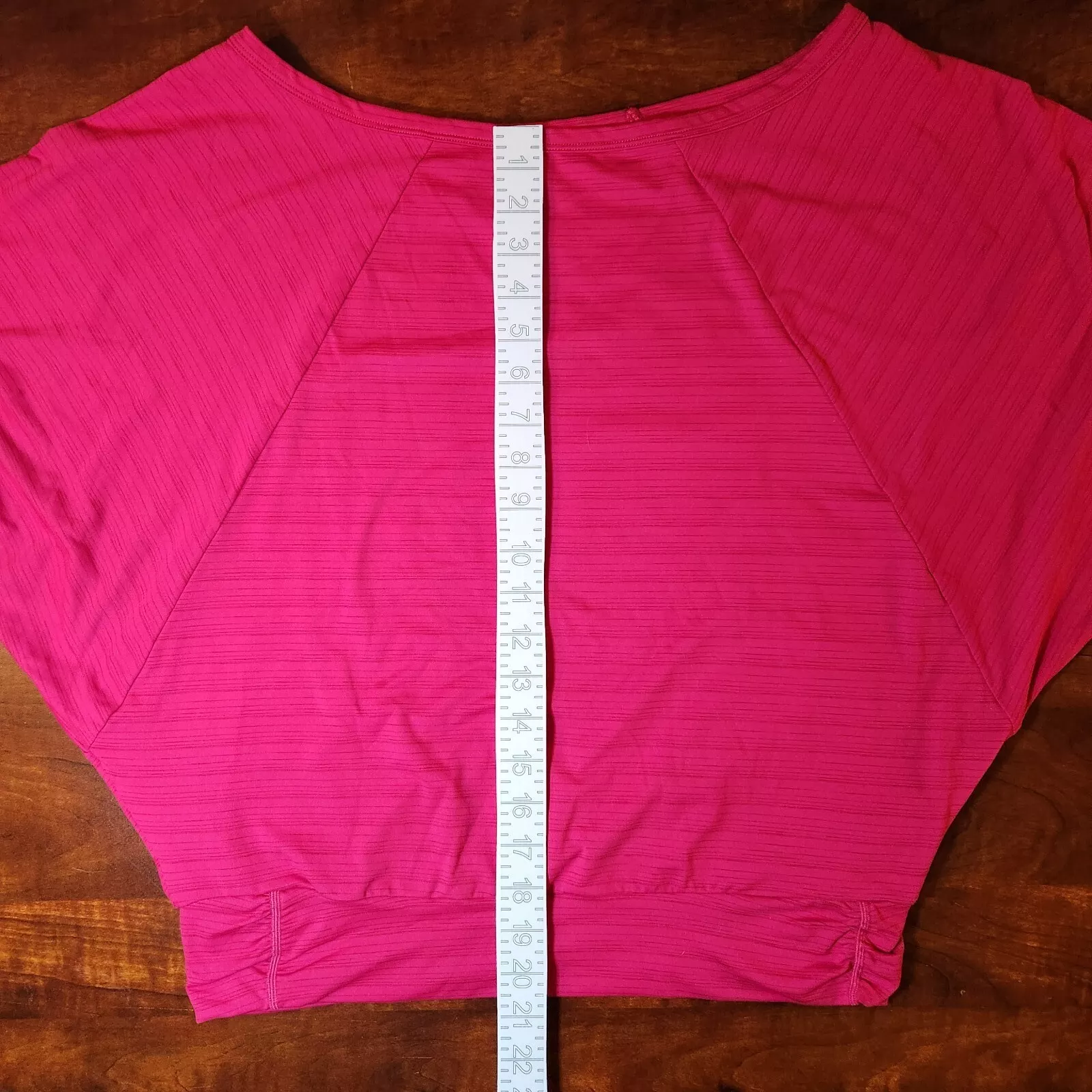 prana ridgeview performance stretch oversized crop shirt