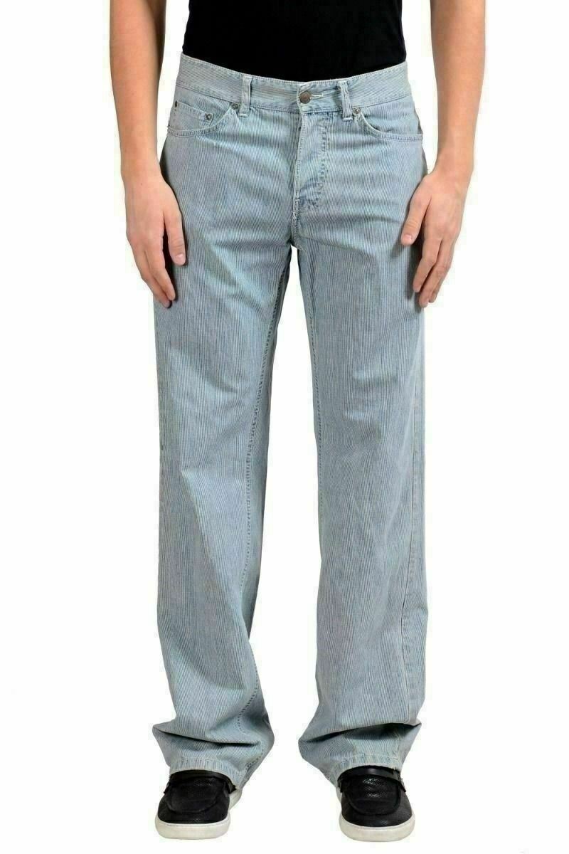 Мужские мешковатые джинсы в полоску Richmond Denim от 32 до 48 долларов США