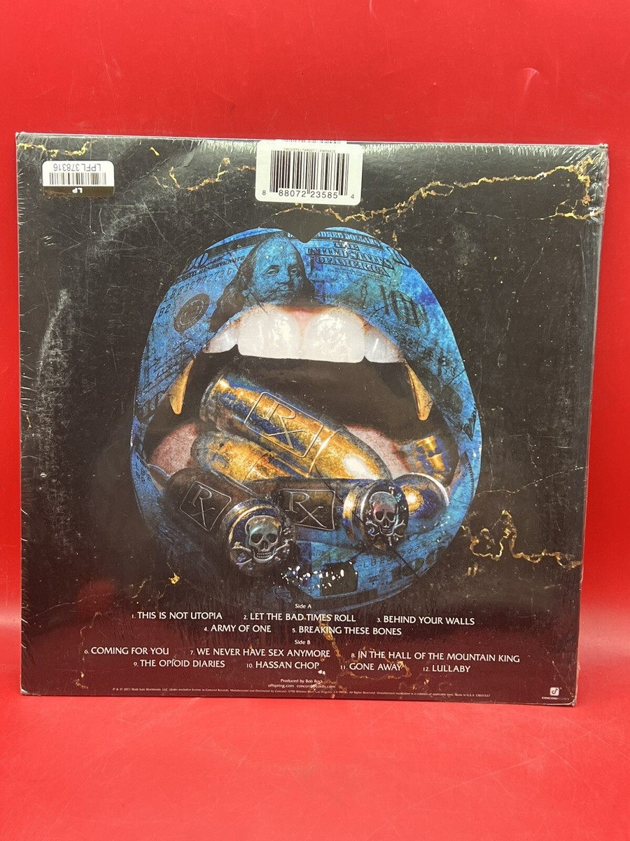 The Offspring レコード　カラー盤　ポップパンク　オフスプ The Offspring – Carved Vinyl Record Art Decor – Astro Vinyl Art