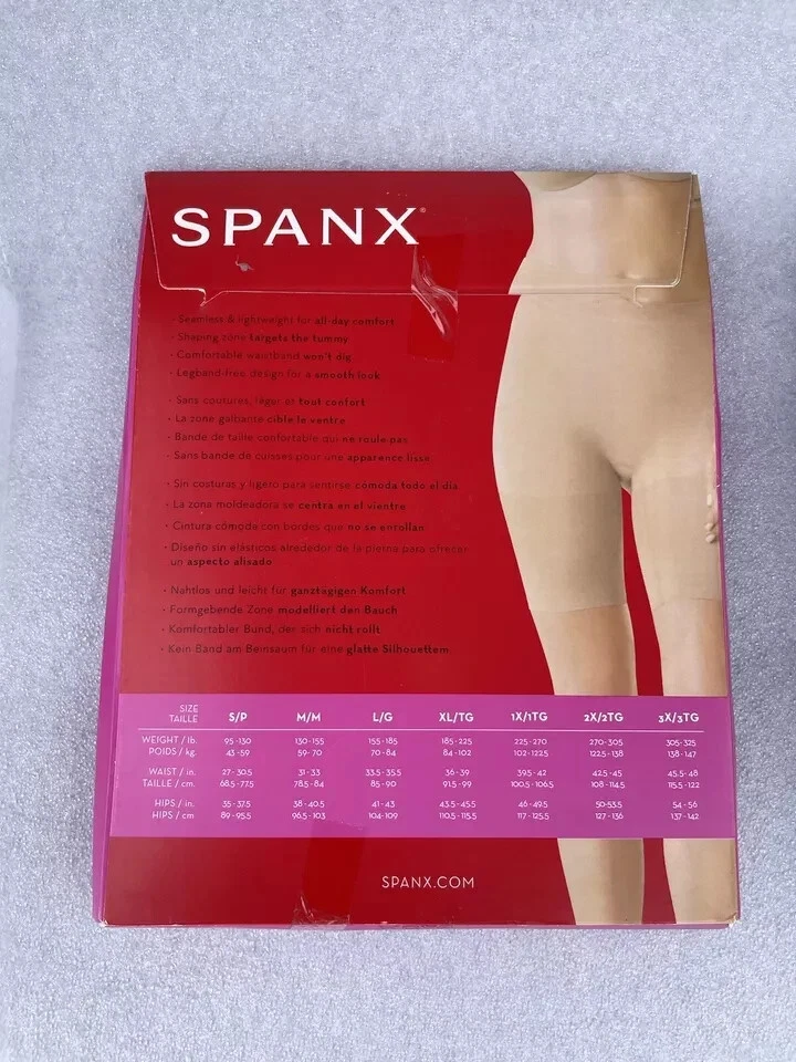 Spanx Power Short Shaper Short Size Large Seamless Ultra Soft 6" Inseam - Image 3 of 3