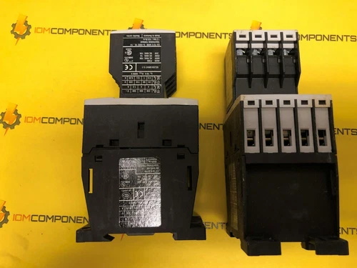 EATON XTCEXFAC22 AUXILLARY CONTACTOR W XTRE10B40 CONTACTOR (2 PARTS) 