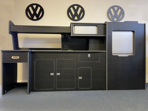 T5 T6 VW Transporter LWB Assembled Kitchen Furniture Camper Van