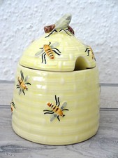 Zeller Keramik, Honigdose Bienenkorb, Serie Biene, Größe 180 ml, NEU