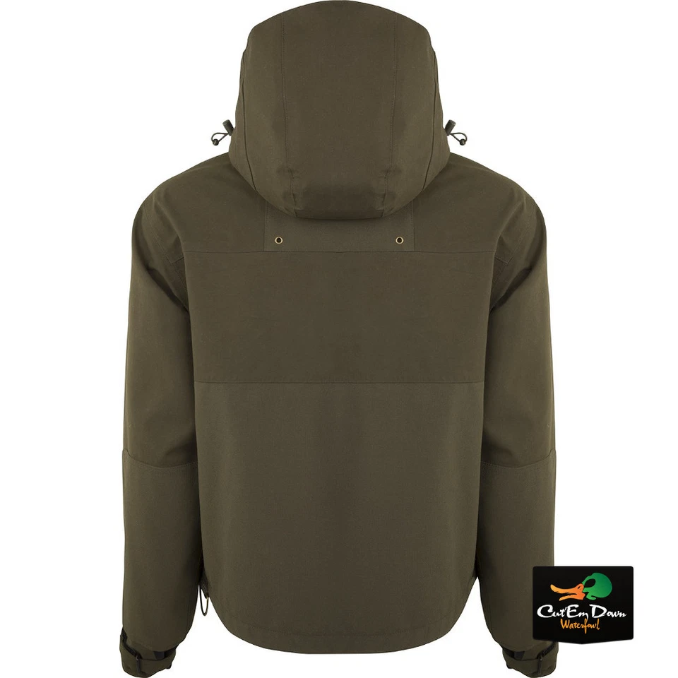 DRAKE WATERFOWL GUARDIAN ELITE FLOODED TIMBER JACKET INSULATED FULL ZIP COAT - Image 4 of 4
