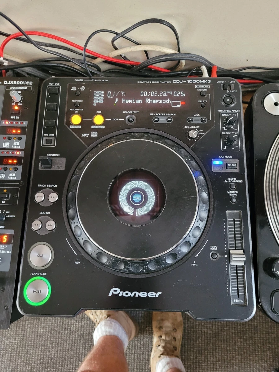 Pioneer CDJ 1000 MK3 & Vestaxミキサー 教則DVD付