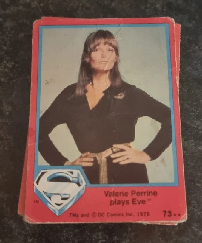 Vintage 1978 Topps Superman The Movie Trading Cards Red x21 - Image 2 of 4