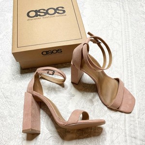 asos beige heels