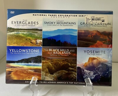 National Parks Exploration Series, Six Virtual Tours, (DVD, 2012, 4-Disc Set)