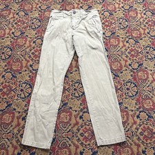 American Eagle Pants Mens 26x28 Slim Fit Core Flex Khaki Flat Front Stretch