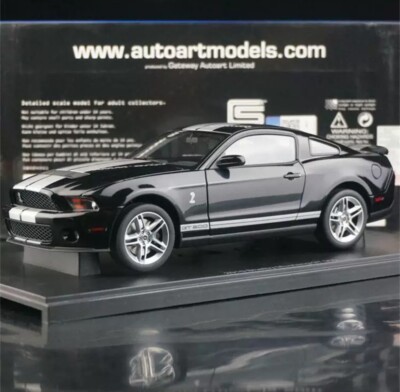 SUPER RARE* AUTOart 1/18 Ford Mustang Shelby GT500 Black with