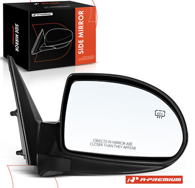 A-Premium Passenger Power Side Mirror w/Manual Folding for Hyundai Elantra 07-10