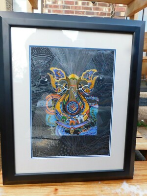 Raphael Abecassis Original, Framed Size 24x29