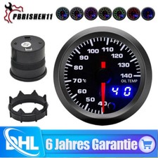 52mm Öltemperaturanzeige Auto Gauge Zusatzanzeige 7 Farben LED Zusatzinstrument