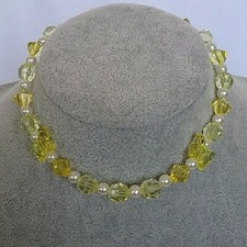 Girls butterfly beaded necklace