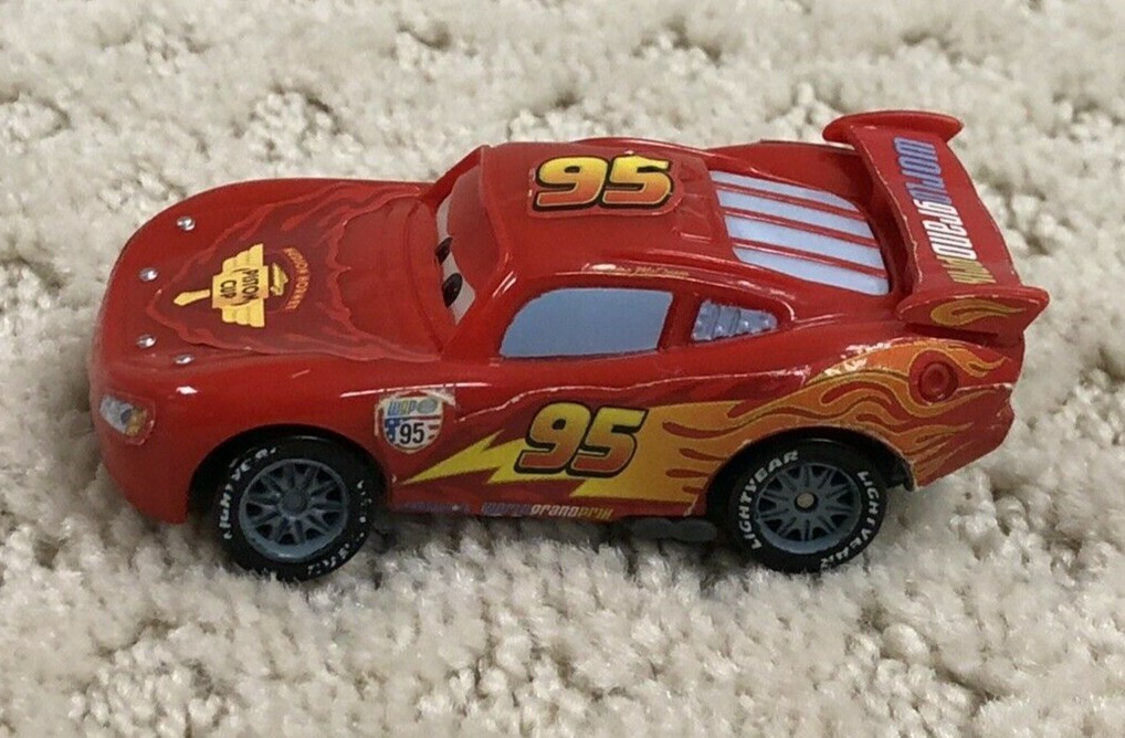 Disney Cars Remote Control Mater and Finn McMissile plus 2 LIghtning